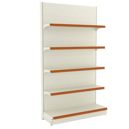 Raft Comercial de Perete H:2240 L:1250 W:500, nu conține capătul de raft