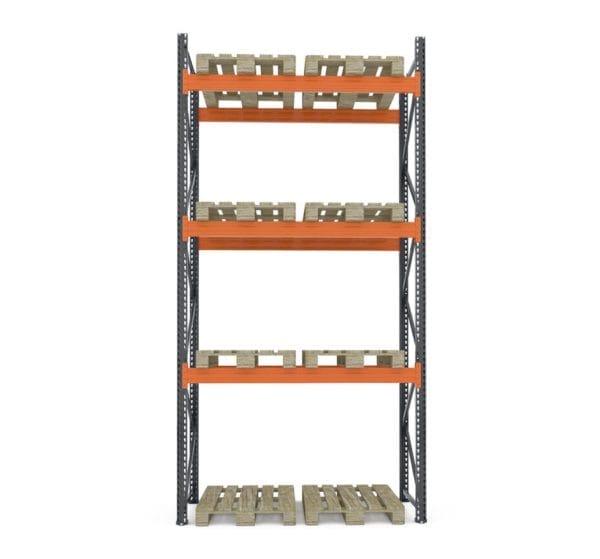 Raft palet tip extensie - H:4000mm x L:3090mm x W:1100mm, 2500 kg/nivel