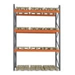 Raft palet tip extensie - H:4000mm x L:2790mm x W:1100mm, 3000 kg/nivel