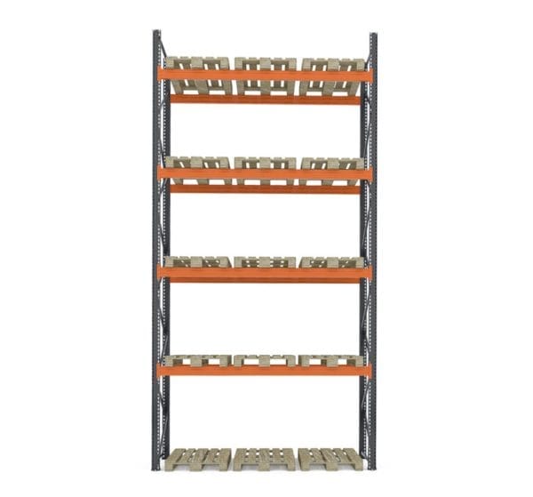 Raft palet tip extensie - H:6000mm x L:3090mm x W:1100mm, 2500 kg/nivel