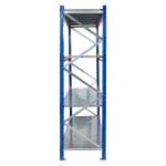 Raft Polita MR - H:2000mm x L:1920mm x W:400mm, 300kg/nivel, include polite metalice