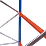 Raft depozitare cauciucuri - H:2000mm x L:1620mm x W:600mm, 250kg/nivel