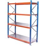 Raft polita tip extensie MR - H:2500mm x L:1860mm x W:800mm, 300kg/nivel, include polite metalice