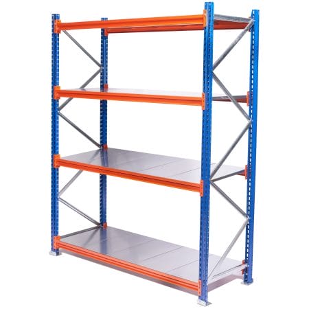 Raft polita tip extensie MR - H:2500mm x L:1860mm x W:800mm, 300kg/nivel, include polite metalice