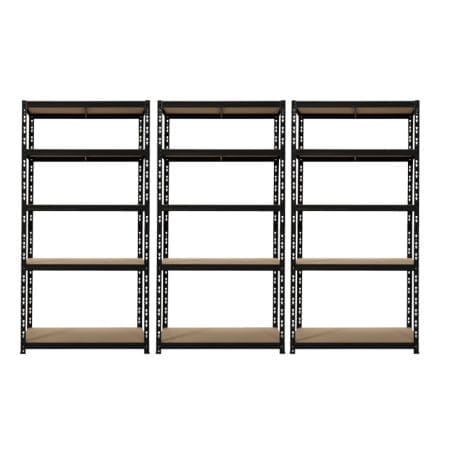 Set promo: Pachet 3 x Raft tip polita - H:1800mm x L:900mm x W:300mm, polite MDF
