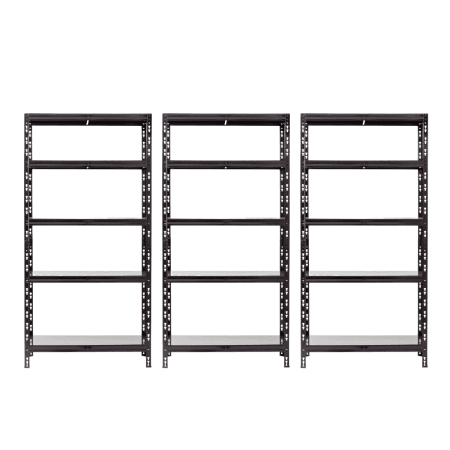 Set promo: Pachet 3 x Raft tip polita - H:1800mm x L:900mm x W:300mm, polite metalice