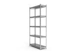 Raft tip polita galvanizat - H:1830mm x L:900mm x W:380mm, polita metalica
