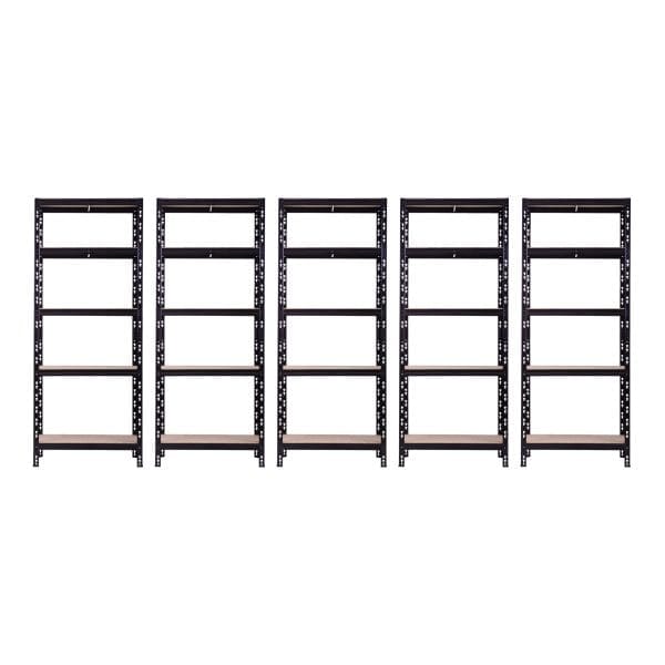 Set promo: Pachet 5 x Raft tip polita - H:1800mm x L:600mm x W:400mm, polita MDF - Handlekraft Set promo: Pachet 5 x Raft tip polita - H:1800mm x L:600mm x W:400mm, polita MDF