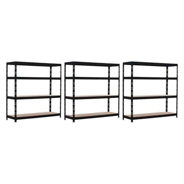Set promo: Pachet 3 x Raft tip polita - H:1800mm x L:1200mm x W:500mm, polita MDF - Handlekraft Set promo: Pachet 3 x Raft tip polita - H:1800mm x L:1200mm x W:500mm, polita MDF