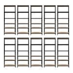 Set promo: Pachet 10 x Raft tip polita - H:2200mm x L:900mm x W:600mm, polita MDF