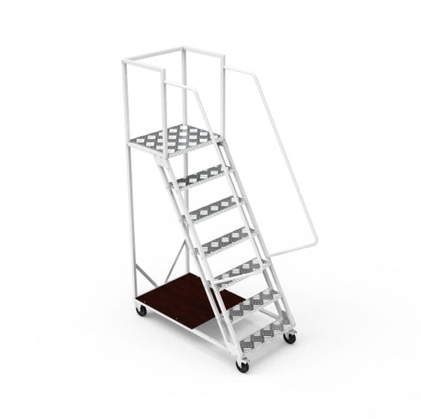 Scara mobila cu platformă HK - 1648x1367x700 mm, 6+1 trepte - Handlekraft Scara mobila cu platformă HK - 1648x1367x700 mm, 6+1 trepte