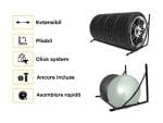 Raft de perete pentru anvelope HK 800 -1200mm