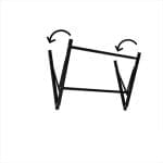 Raft de perete pentru anvelope HK 800 -1200mm