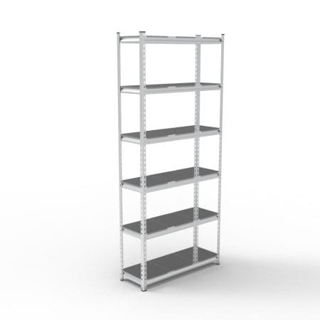 Raft tip polita galvanizat - H:2130mm x L:1195mm x W:480mm, polita pal laminat