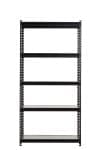 Raft tip polita - H:1830mm x L:900mm x W:480mm, polita pal laminat, negru