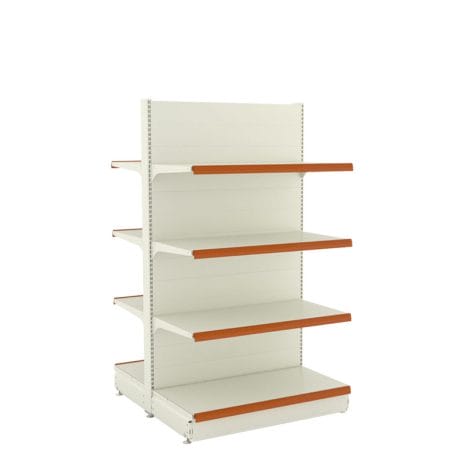 Raft Comercial de Mijloc H:1400mm x L:1000mm x W:1080mm, nu conține capătul de raft